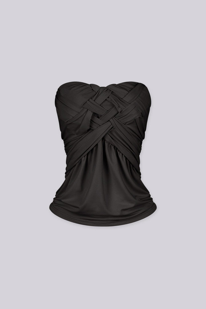 Akrapovic Curve Strapless Top