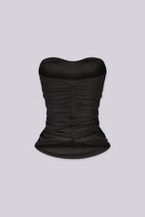Akrapovic Curve Strapless Top