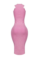 Raymond Mineral Wash Long Dress