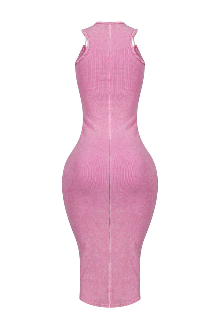 Raymond Mineral Wash Long Dress