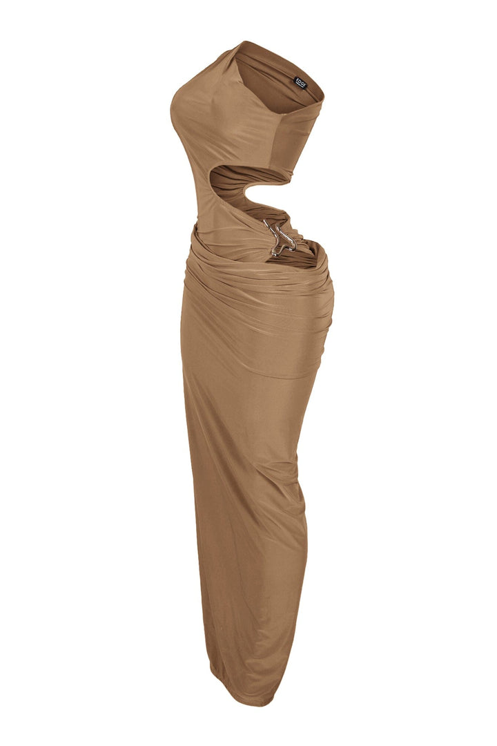 Stormy One Shoulder Maxi Dress