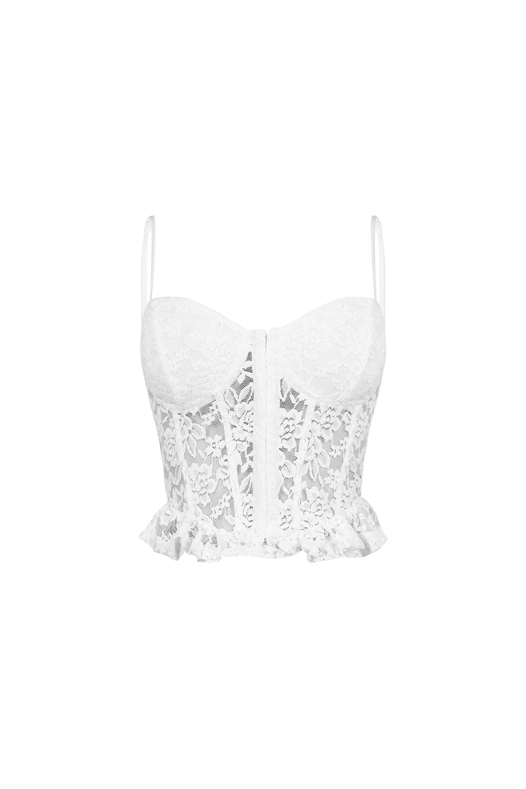 Lace Whisper Hook &amp; Eye Bralette Top