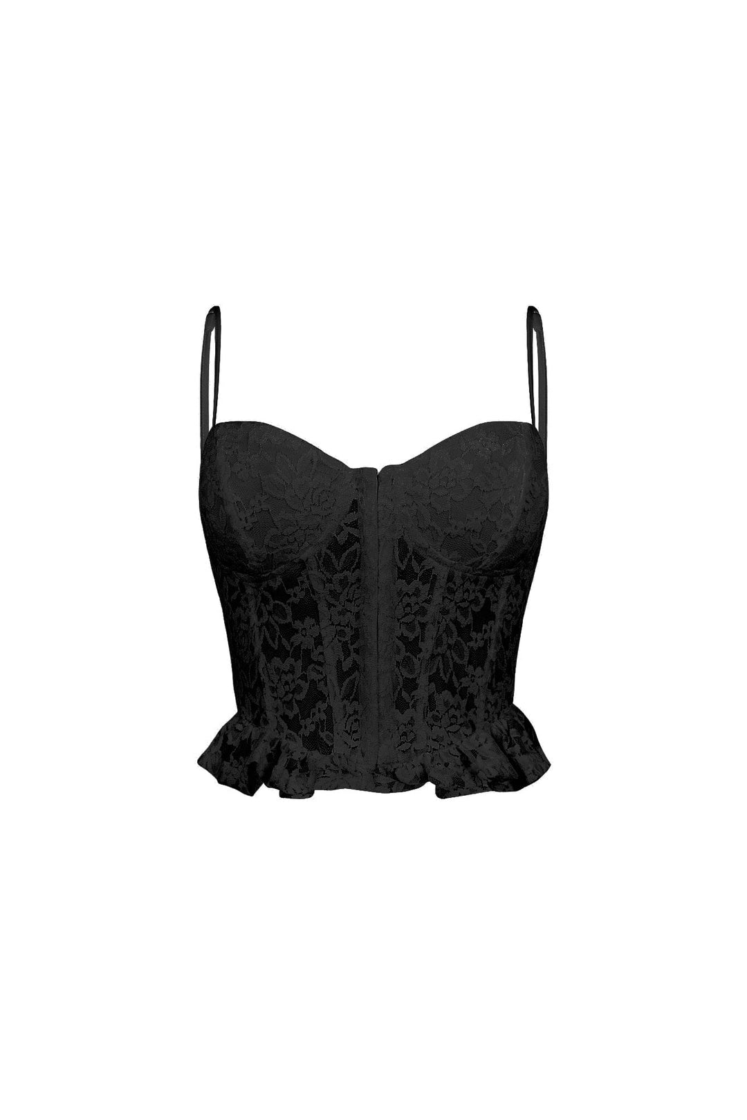 Lace Whisper Hook &amp; Eye Bralette Top