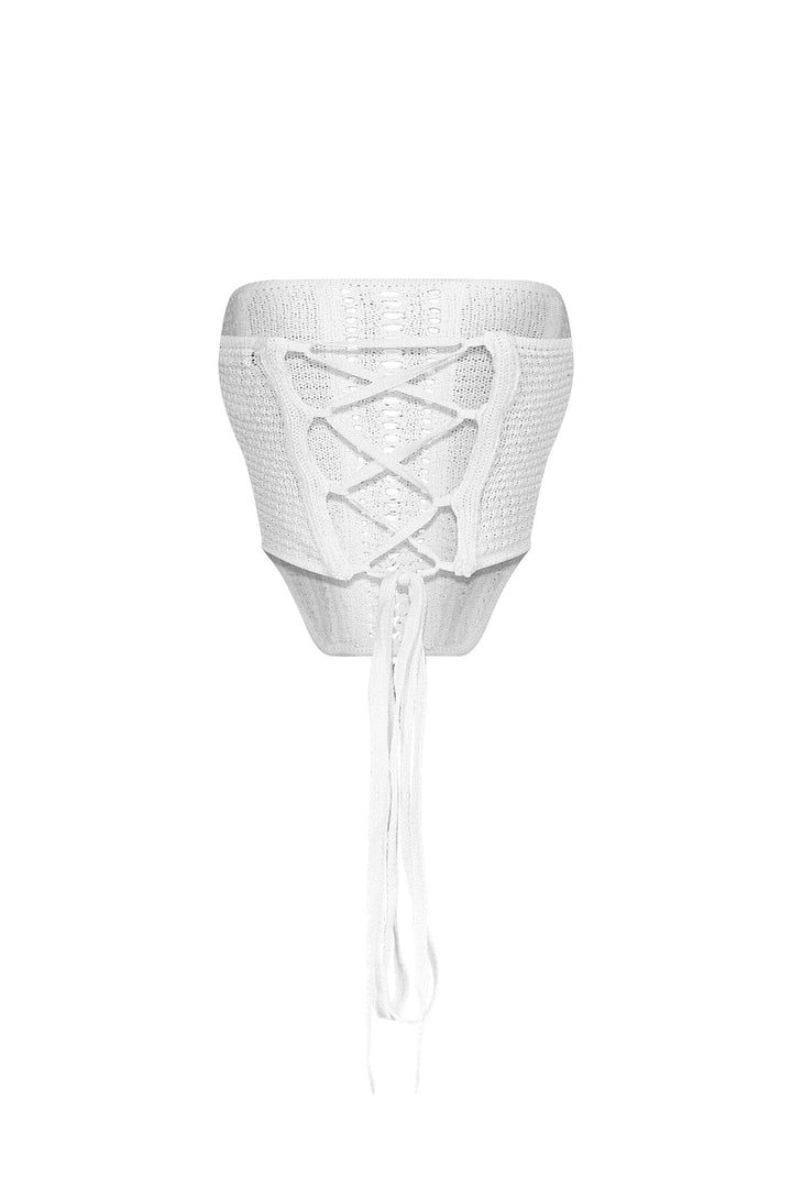 Free Spirit Corset Crochet Tube Top