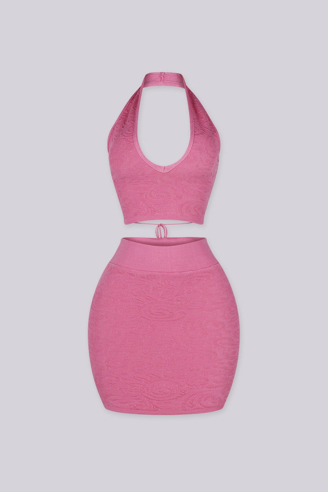 Fiera Heat Knit Top &amp; Skirt SET