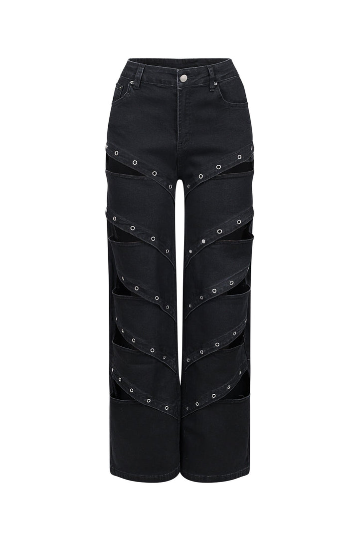 Subway Heat Distressed Ripped Jeans