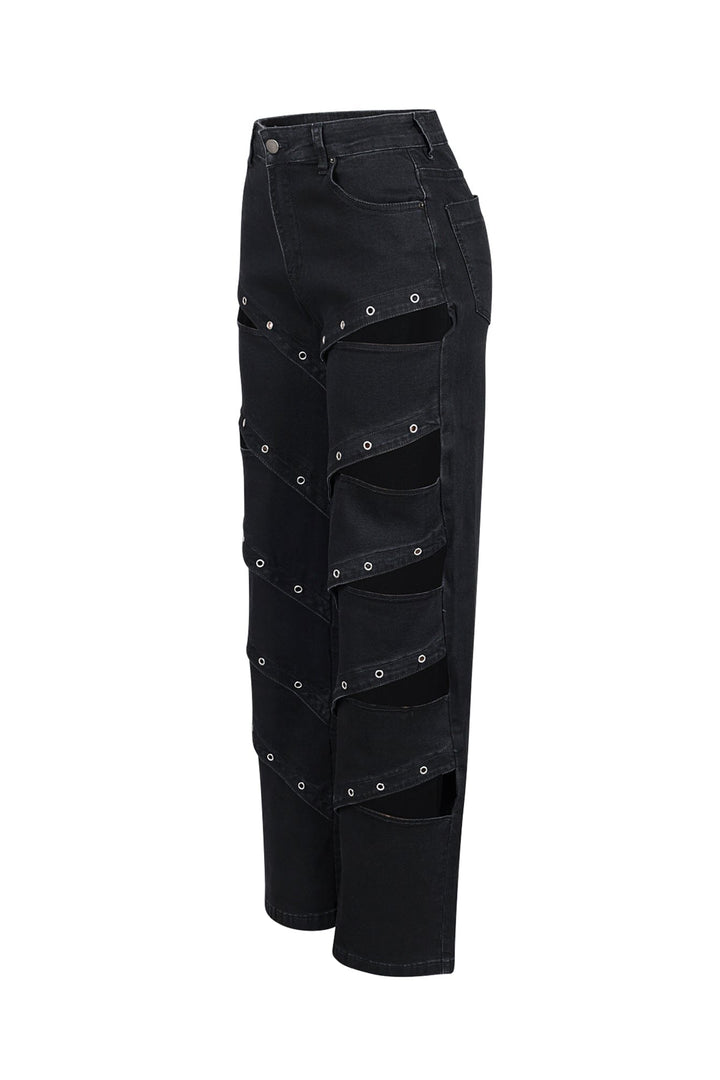 Subway Heat Distressed Ripped Jeans