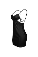 Seraphina Strappy Open Back Mini Dress