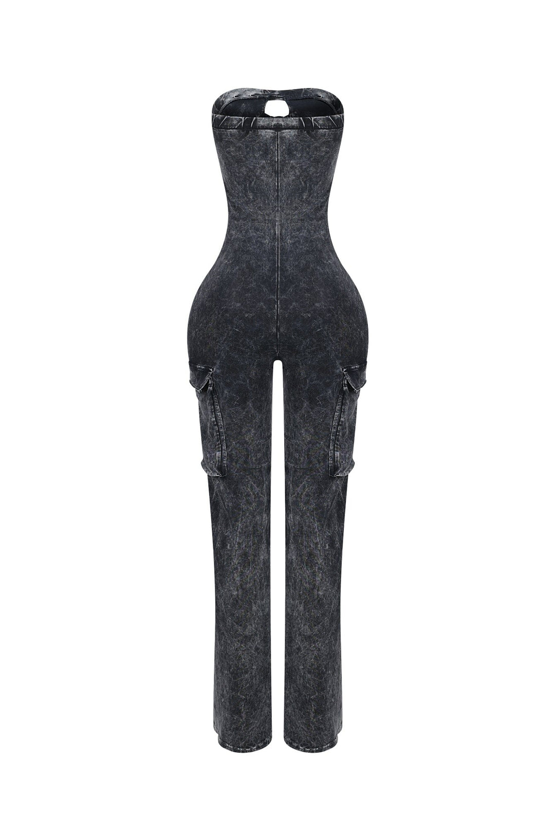 Stonewave Mineral Washed Cotton Tube Jumpsuit