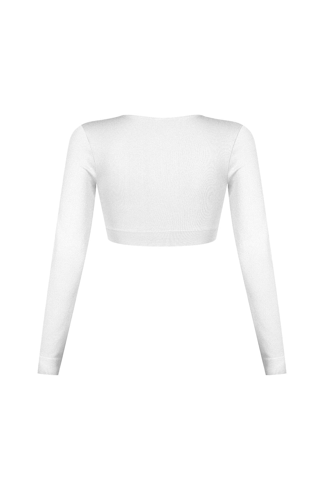 Clean V Neck Long Sleeve Top