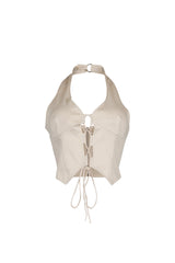 Asha Breeze Lace Up Vest