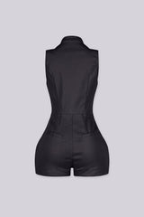 Orena Cargo Zip Up Romper