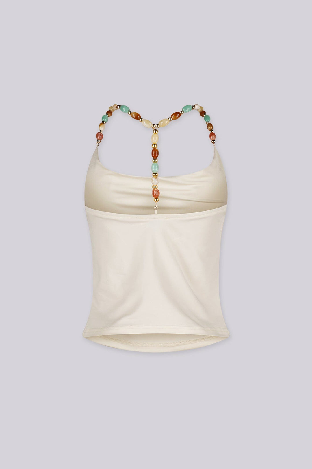 Earth Stone Strap Halter Top