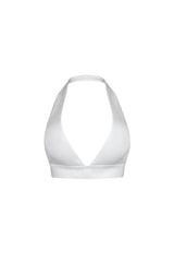 Astra Ribbed Deep V Neck Halter Top