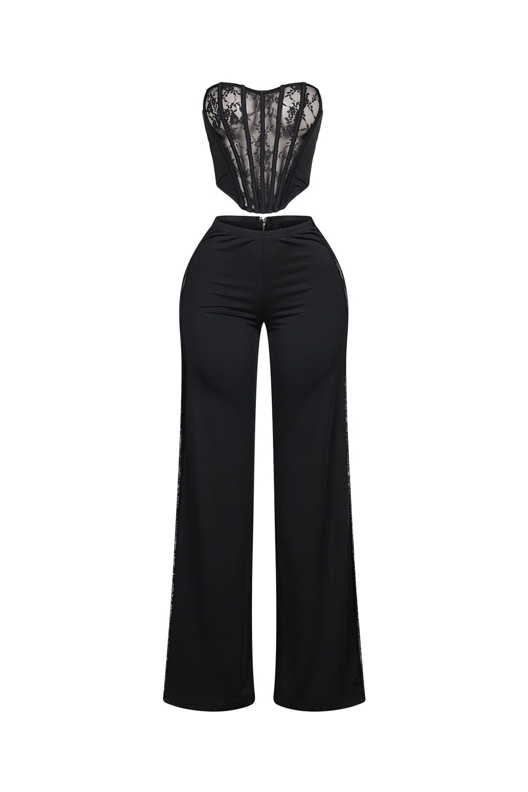 Cirelle Lace Corset Top &amp; Pants SET
