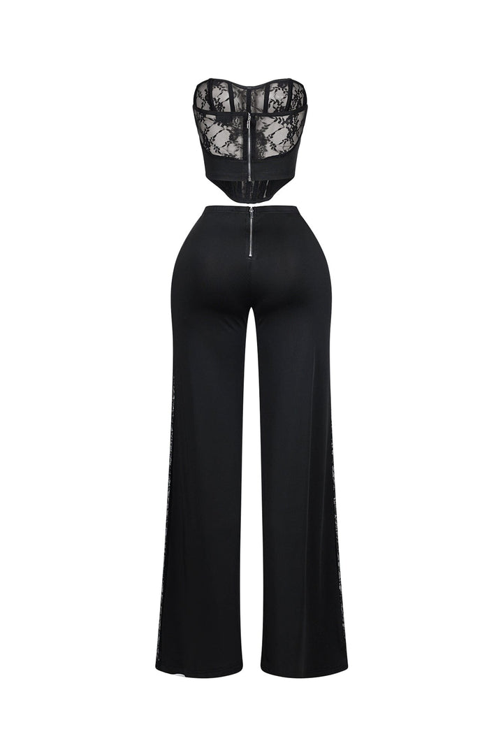 Cirelle Lace Corset Top &amp; Pants SET