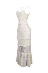 Morning Oath Flowy Lace Maxi Dress