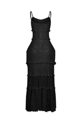 Morning Oath Flowy Lace Maxi Dress