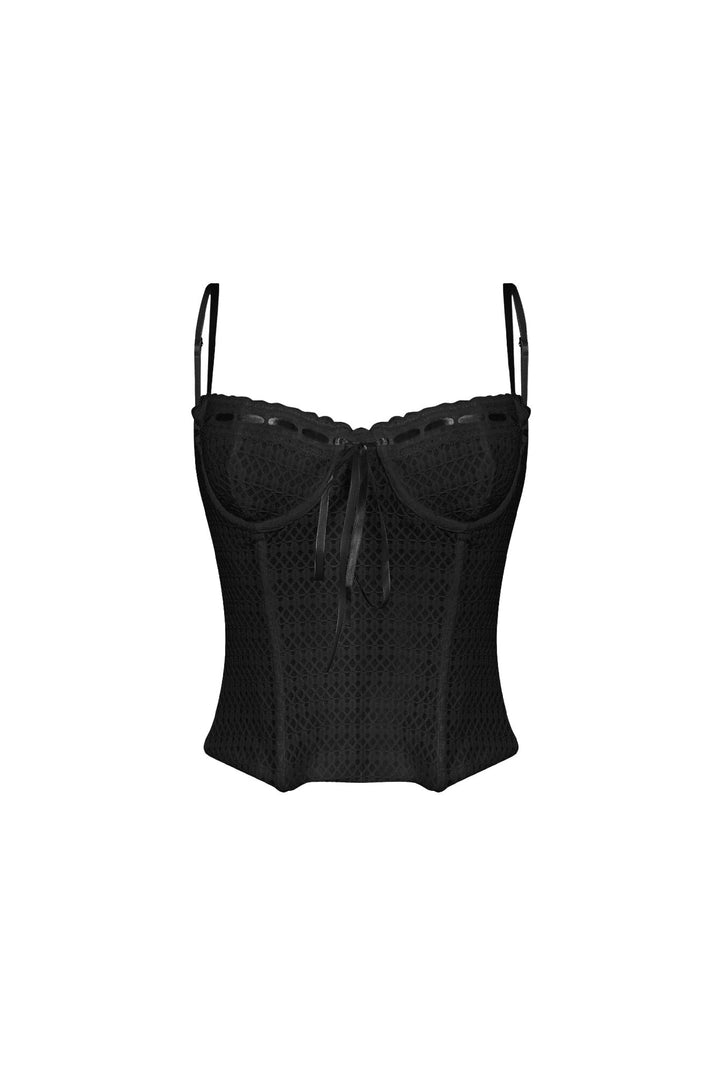 Ribbonelle Lace Bustier Top