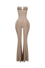 Viper Edge Cutout Snake Trim Jumpsuit