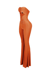 Viper Edge Cutout Snake Trim Jumpsuit