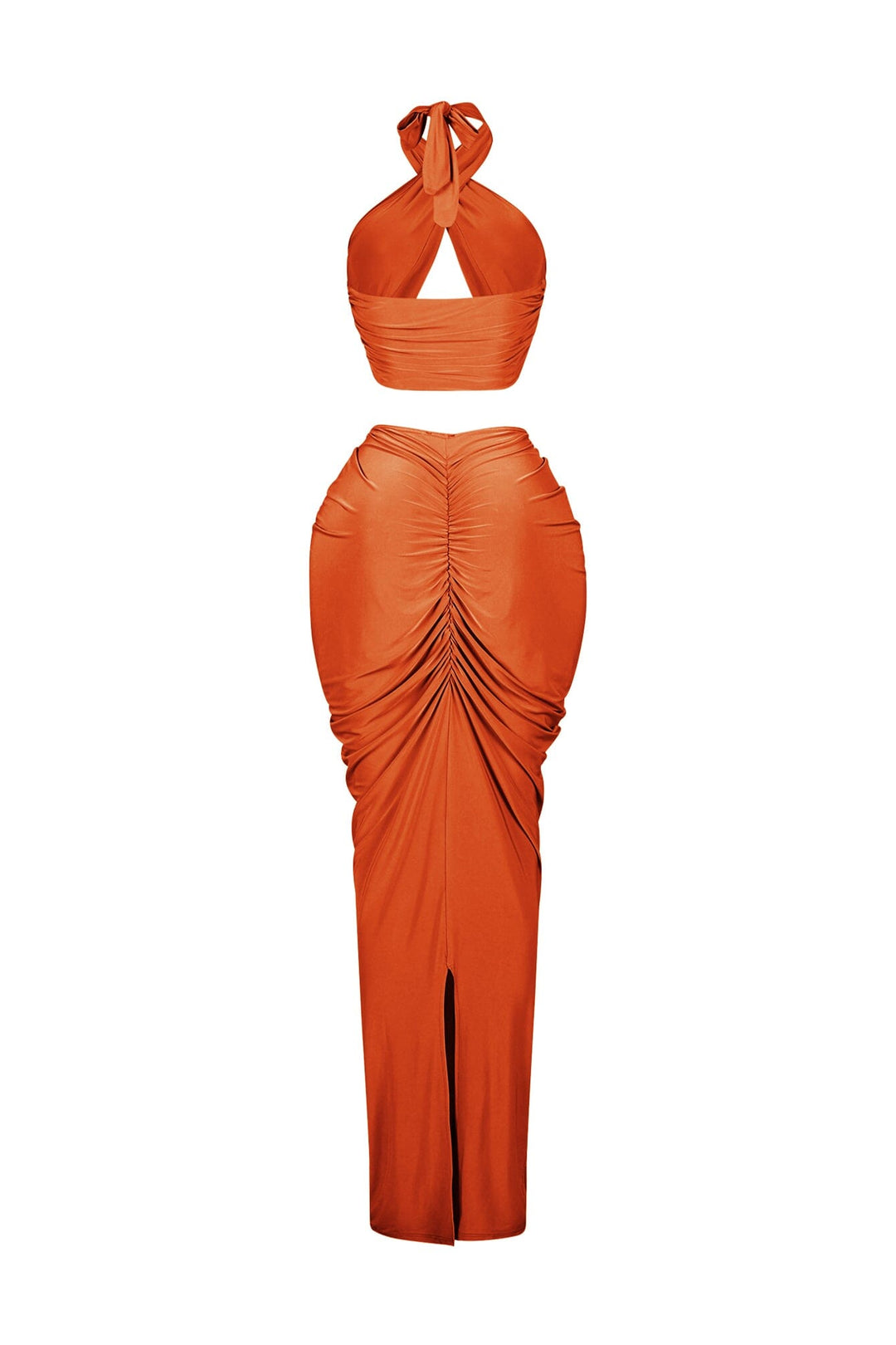 Glimma Halter Neck Top &amp; Skirt SET