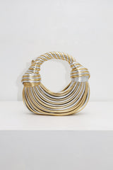 Tangle Half Moon Top Handle Bag
