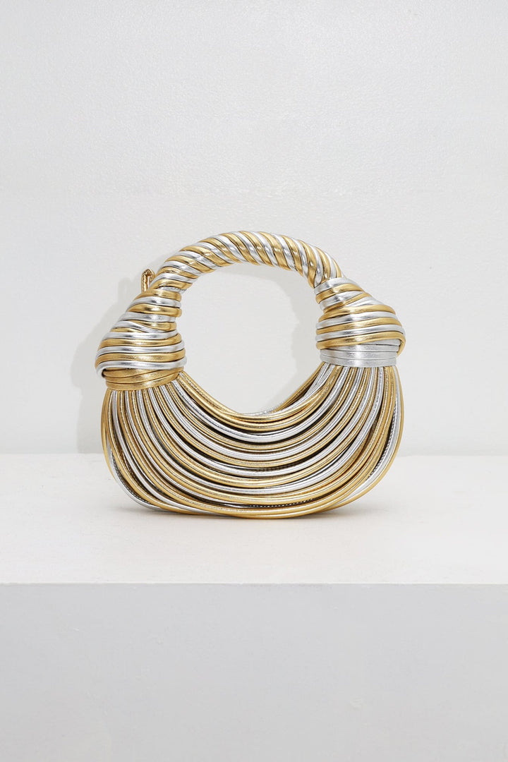 Tangle Half Moon Top Handle Bag