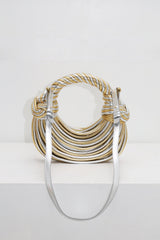 Tangle Half Moon Top Handle Bag