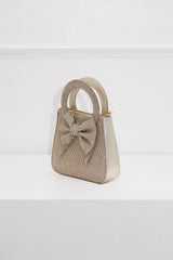 Sweet Yet Bold Bow Clutch