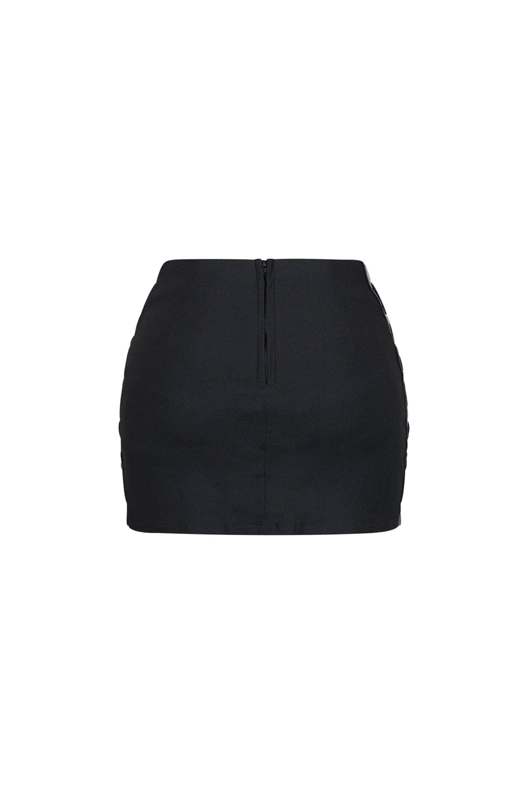Vice Mesh Lace Up Mini Skirt