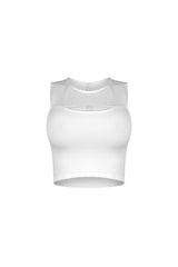 Slimbase Ribbed Slit Tank Top
