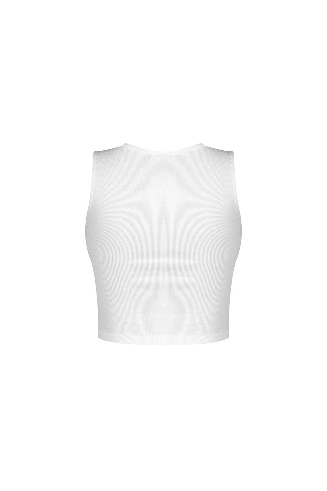 Slimbase Ribbed Slit Tank Top