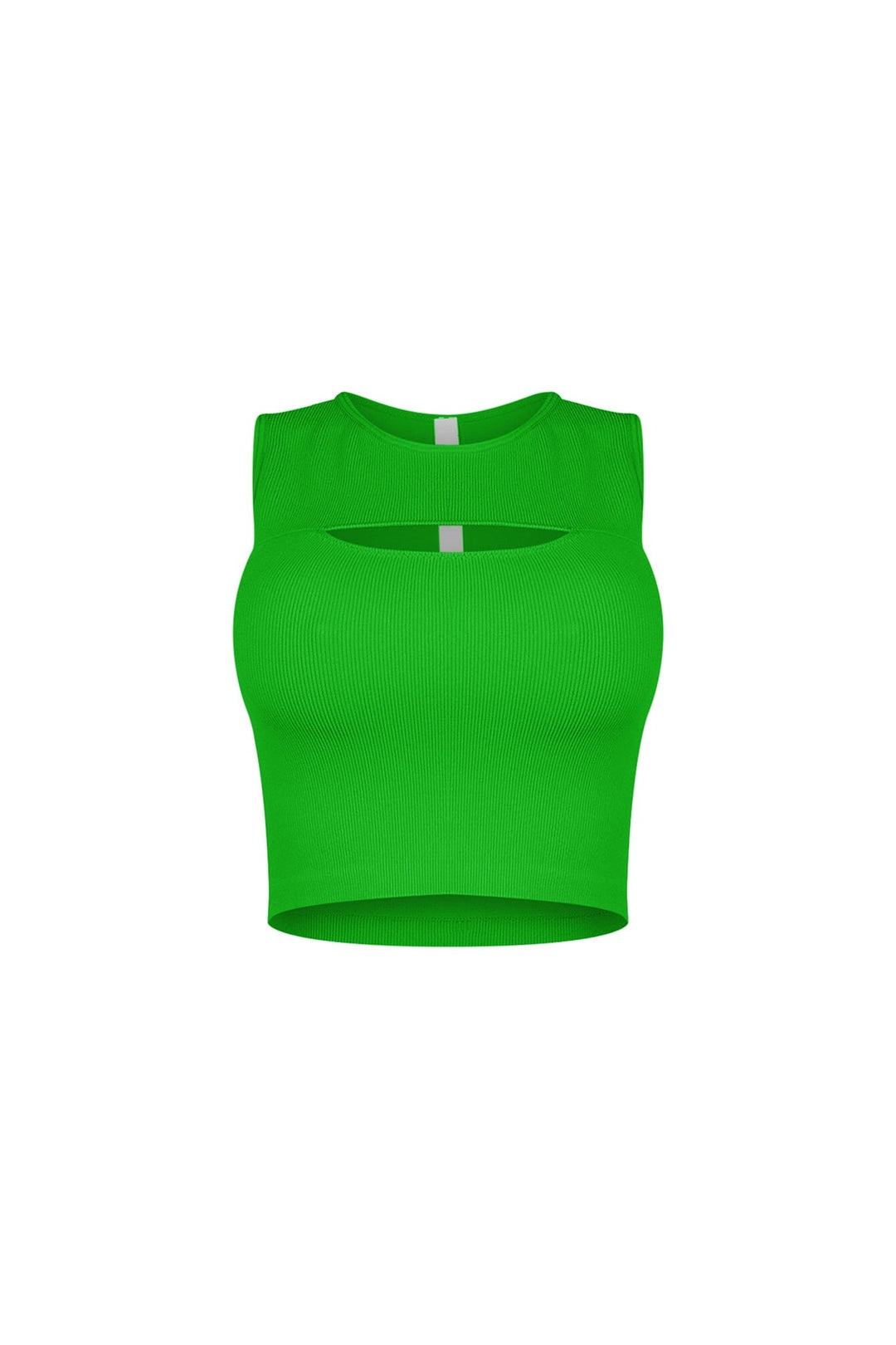 Slimbase Ribbed Slit Tank Top