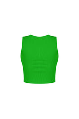 Slimbase Ribbed Slit Tank Top