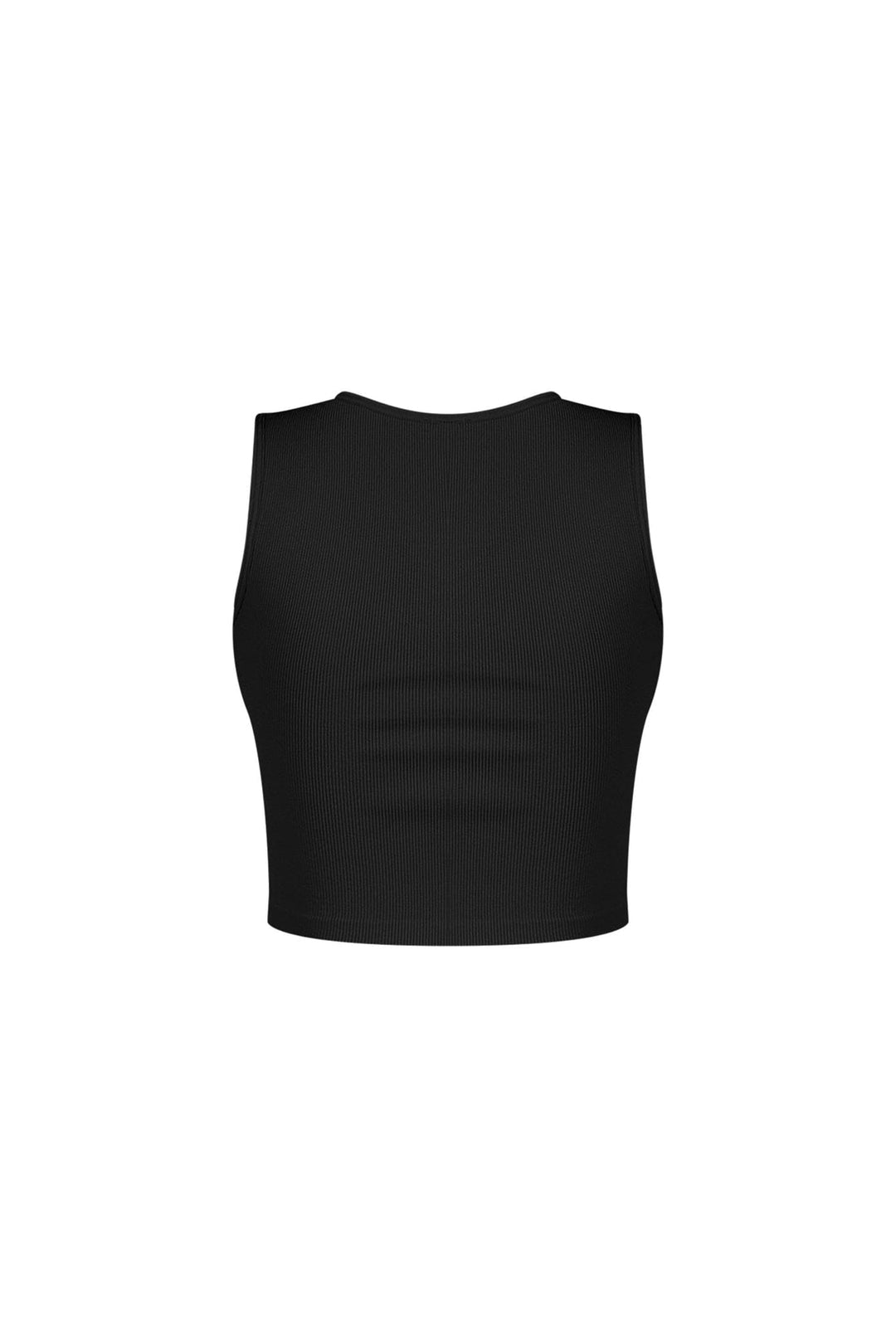 Slimbase Ribbed Slit Tank Top
