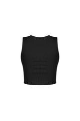 Slimbase Ribbed Slit Tank Top