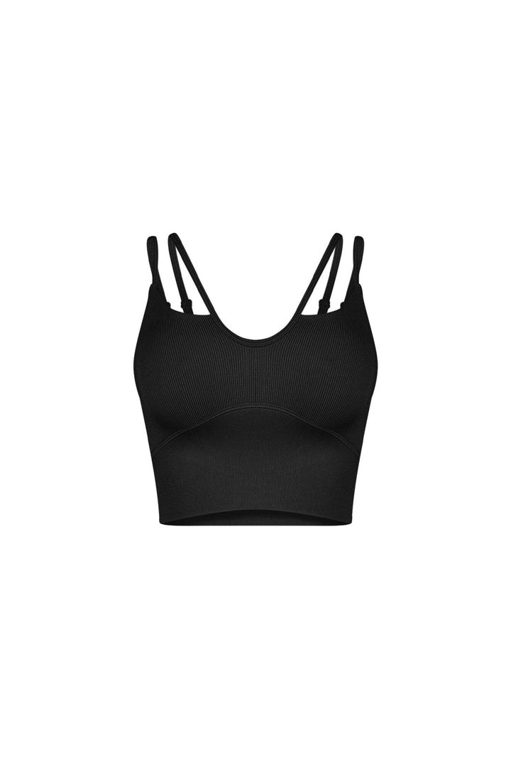 Baseform Double Strappy Crop Top