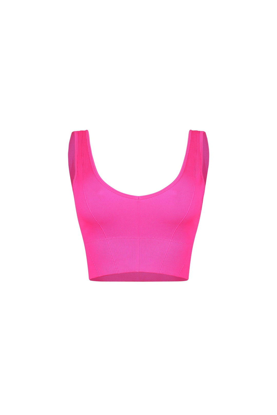 Coreform Ribbed V Neck Tank Top