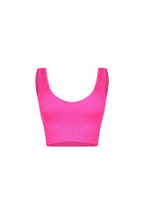 Coreform Ribbed V Neck Tank Top