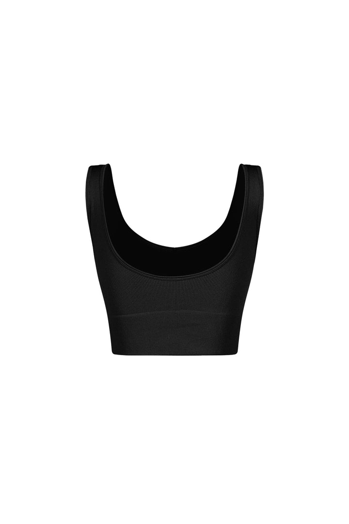 Coreform Ribbed V Neck Tank Top