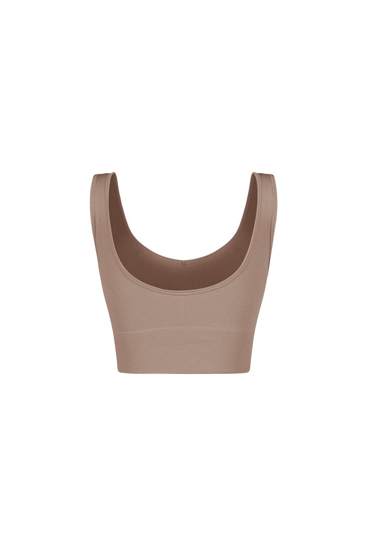 Coreform Ribbed V Neck Tank Top