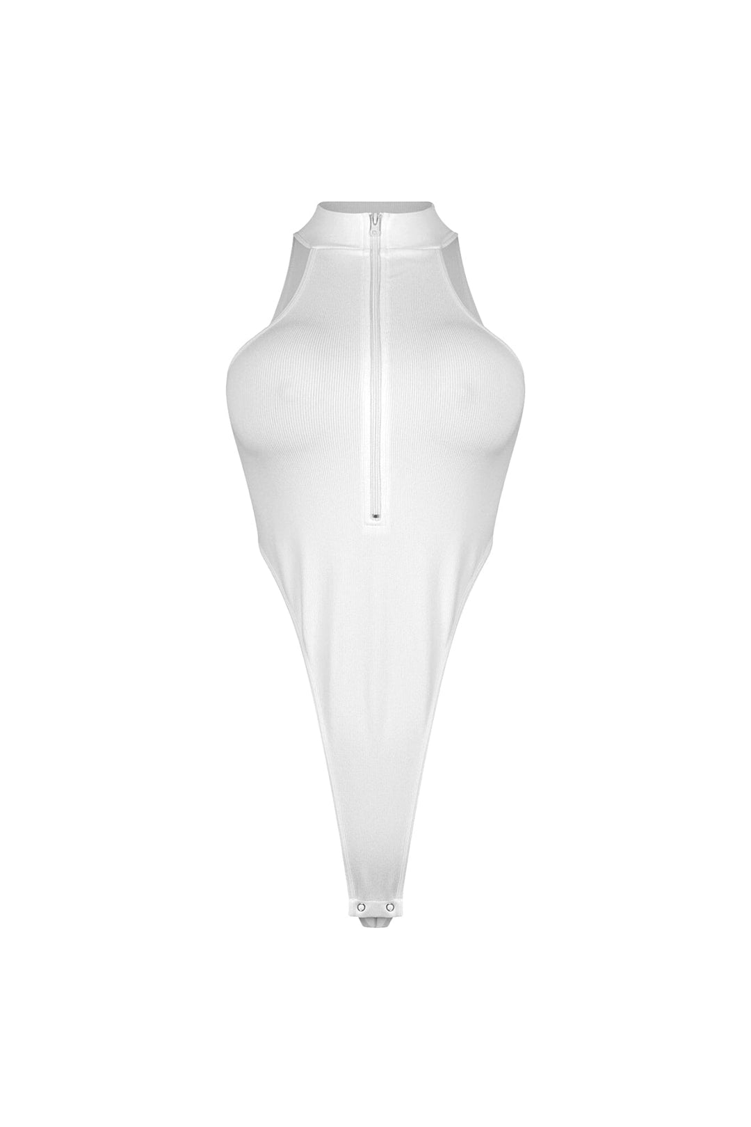 Edgeform Ribbed Zip Bodysuit