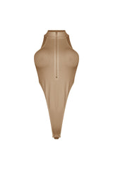 Edgeform Ribbed Zip Bodysuit