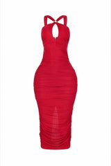 Brera Sway Ruched Midi Dress