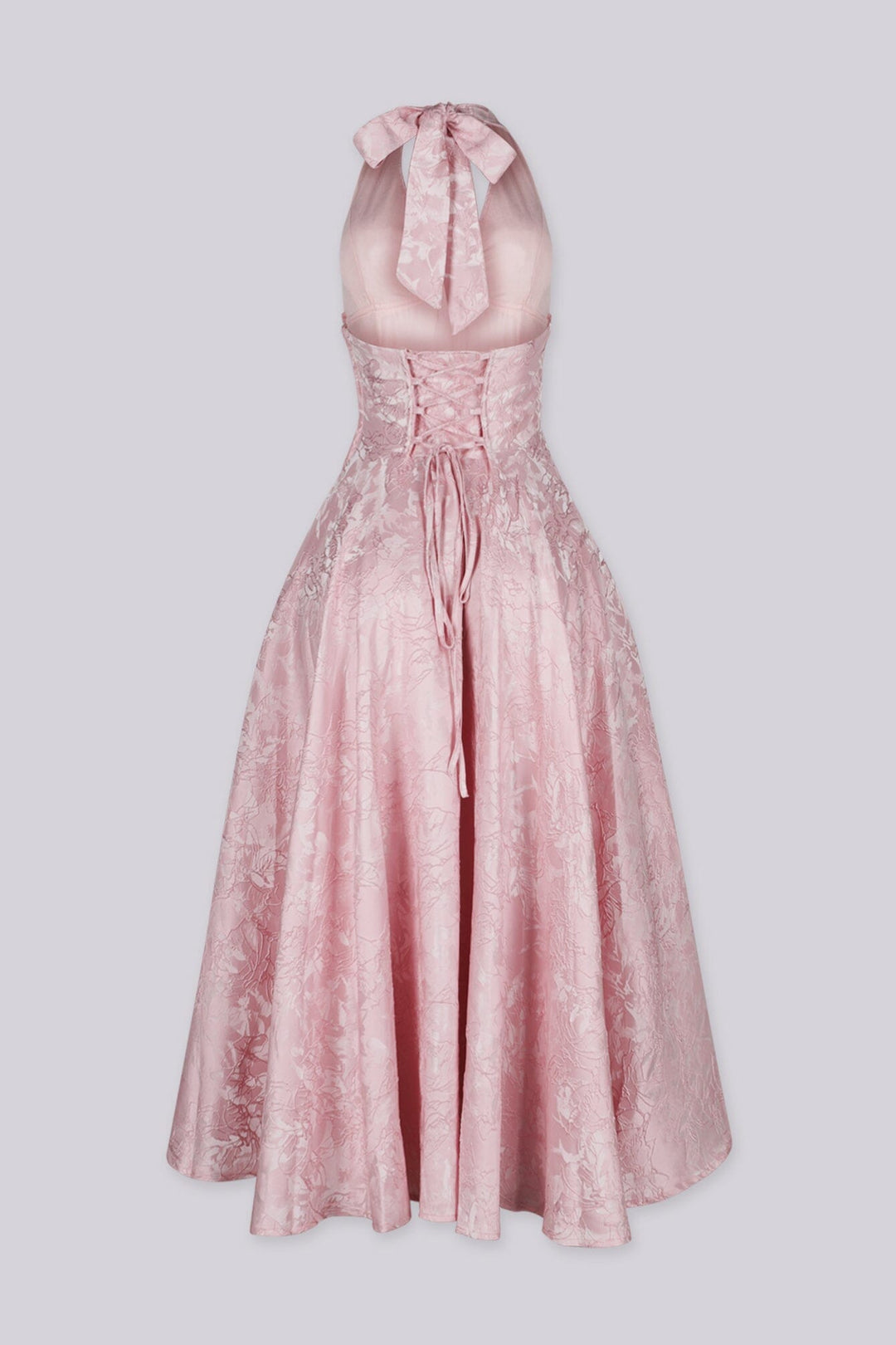 Fairy Tale Halter Neck Midi Dress