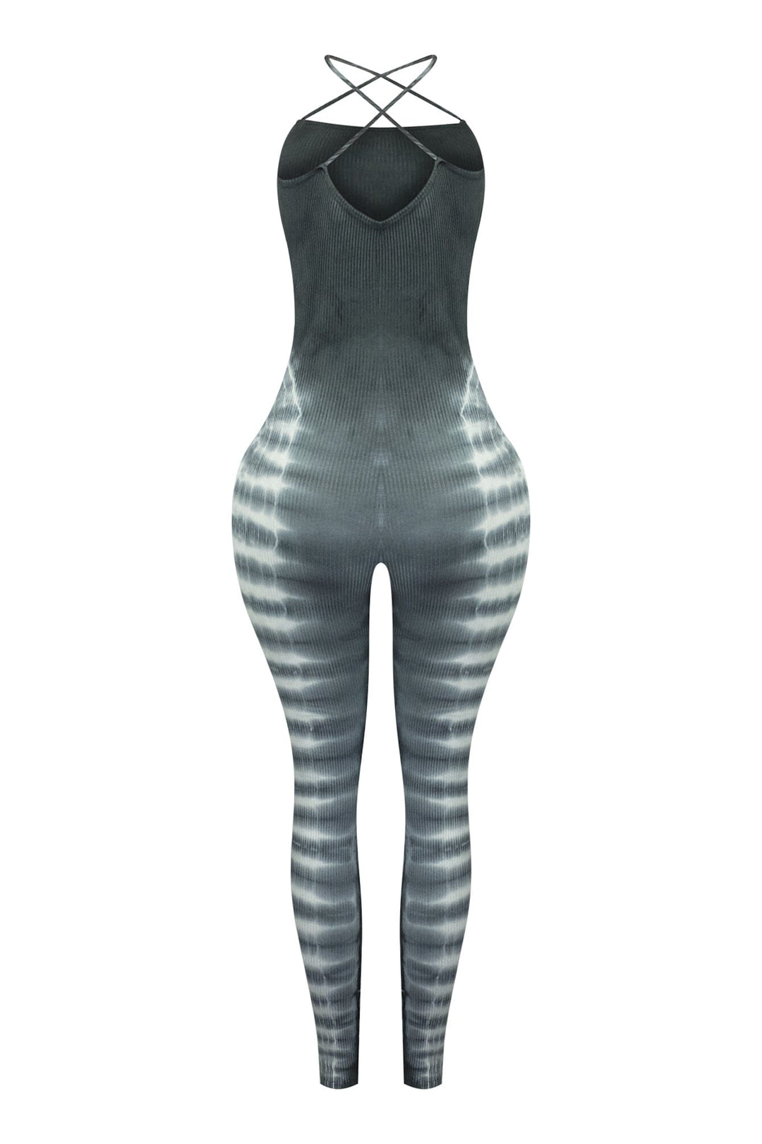 Please Me Tie Dye Tank Jumpsuit