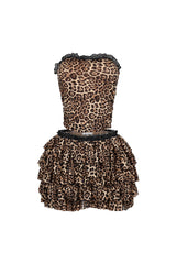 Instinct Leopard Mesh Top &amp; Shorts SET