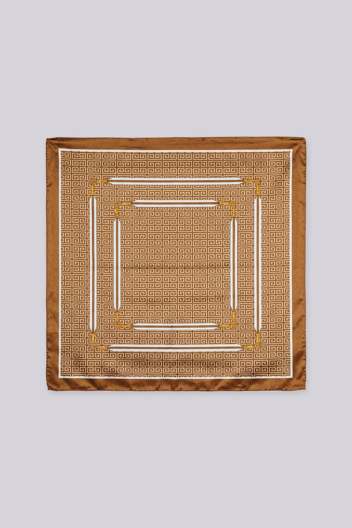 Medusa Multiwear Border Trim Scarf
