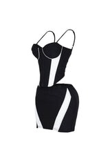 Cookie Bustier Windbreaker &amp; Skirt SET